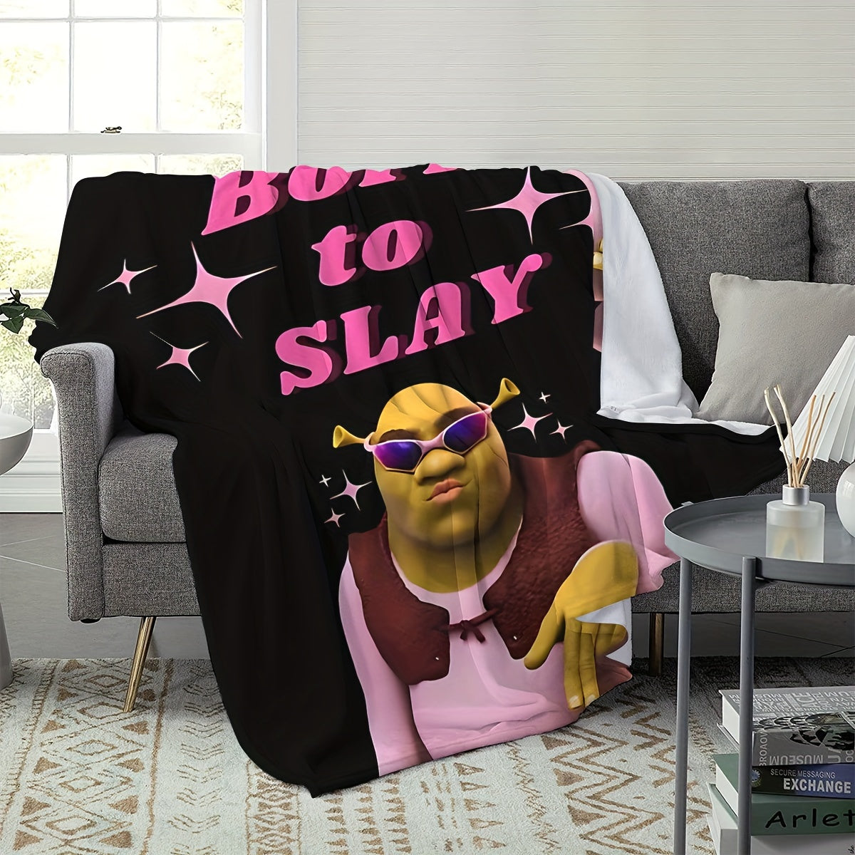 Born to Lead – Anime Flannel Blanket for Fans