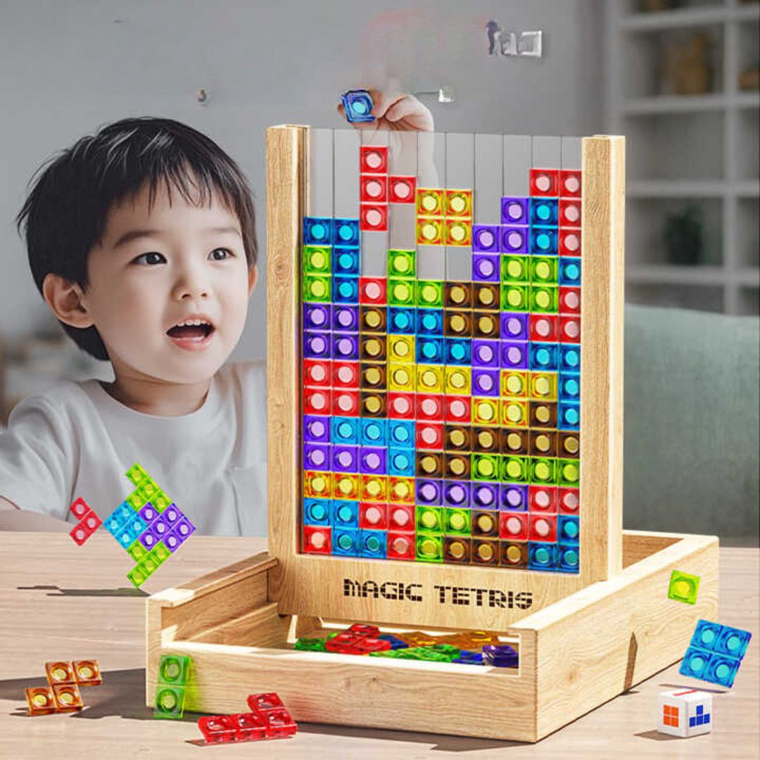 TetrisWood Game – Sustainable Family Fun