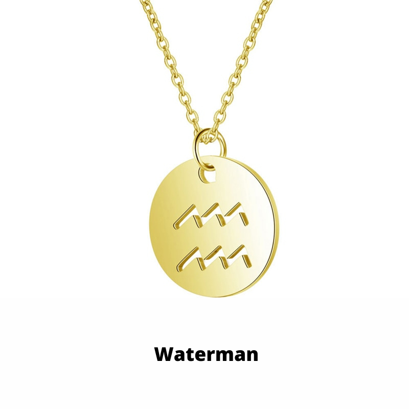 Zodiac Sign Necklace | Durable RVS, Stays Shiny!