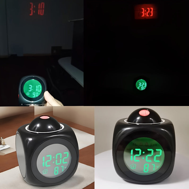 ProClock – Modern Projektionsväckarklocka med Ljud