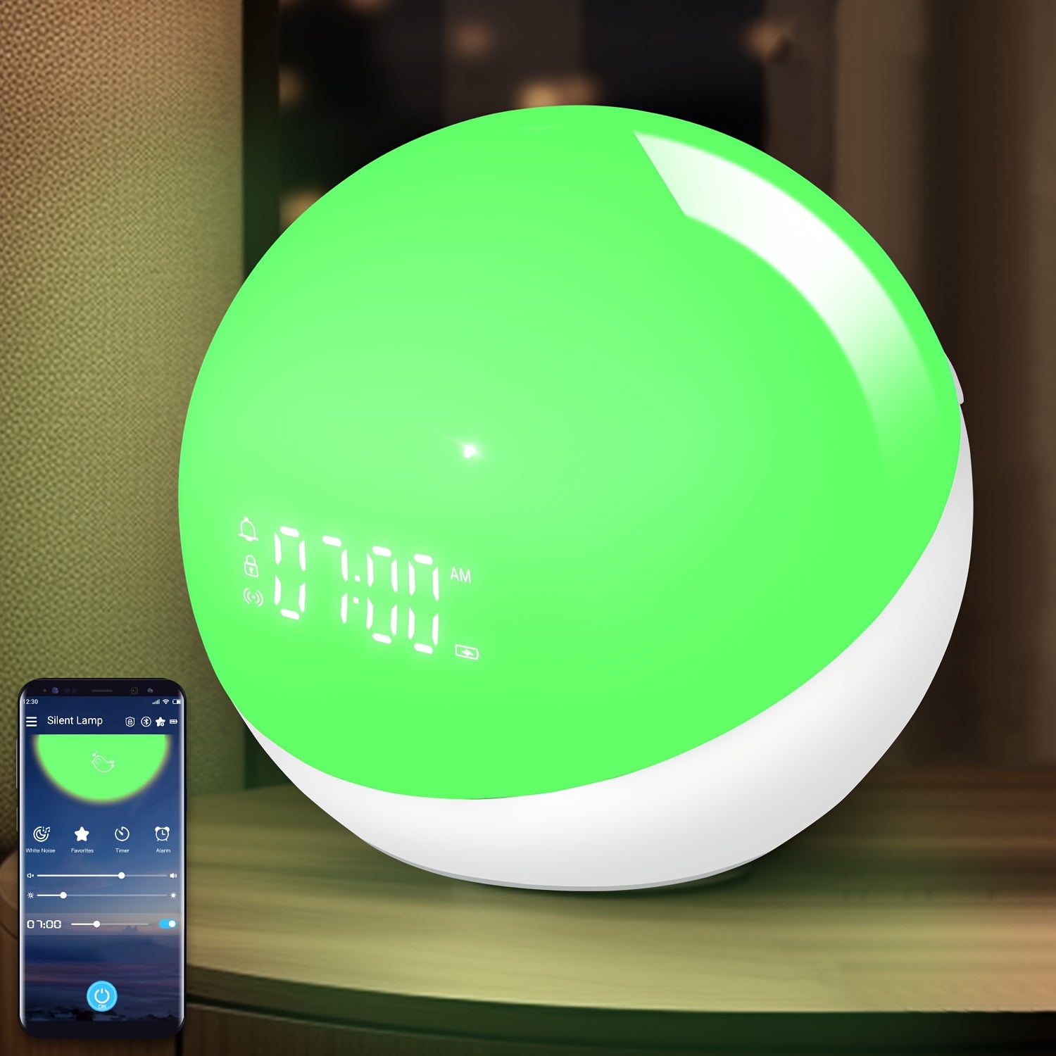 WakeLight – Smart Alarm Clock with Sunrise