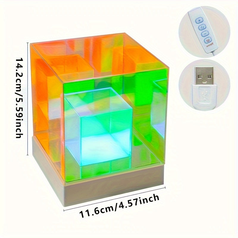 LumiLuxe – Adjustable LED Table Lamp with 3 Colors