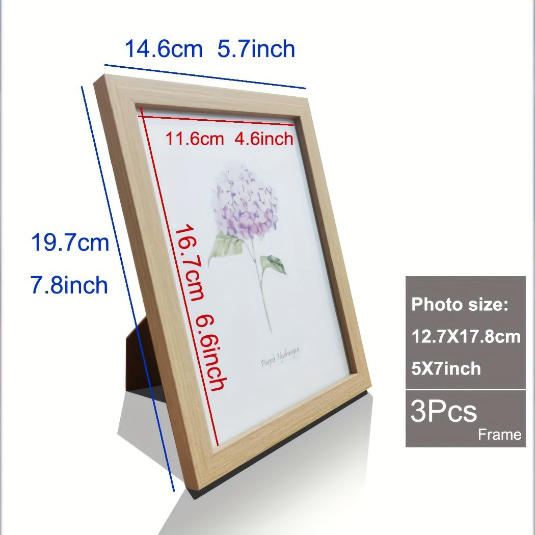 Timeless Memories - Set of 3 Wooden Frames