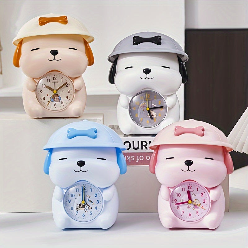 Puppy Time Clock – Cute Dog Alarm Clock for Room