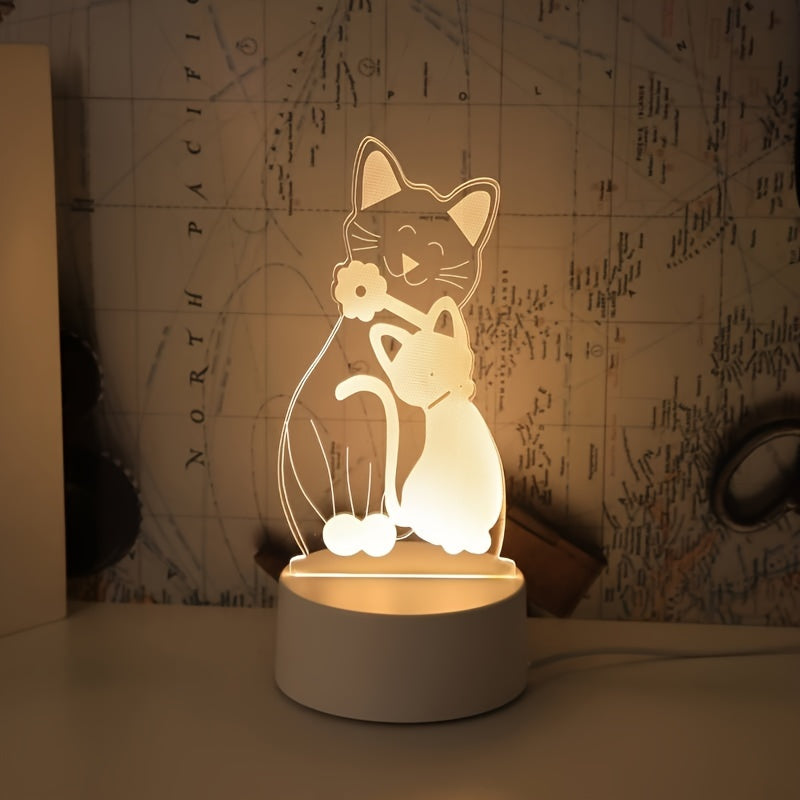 GlowPair - Art Deco Night Lamp with Dimmer