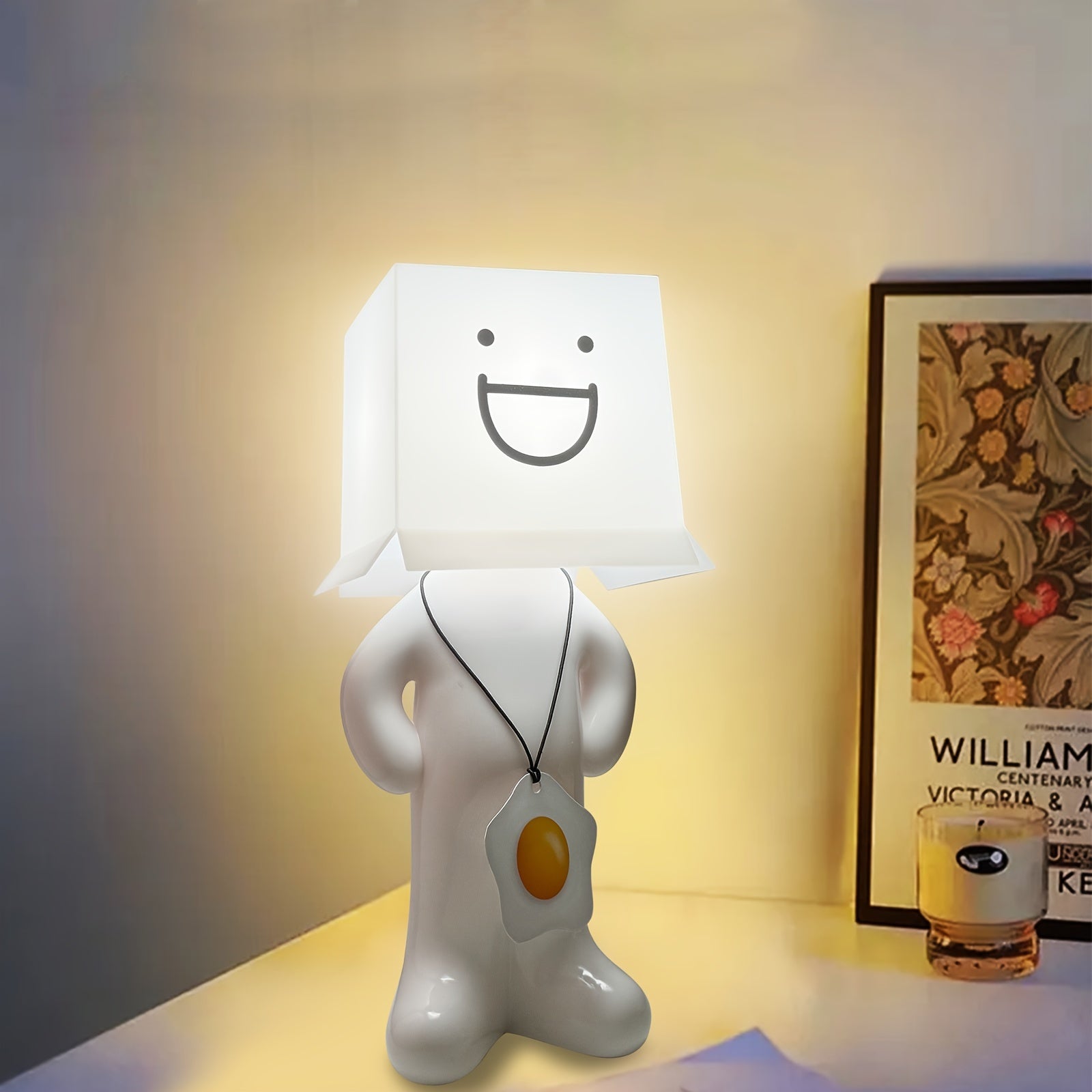FunGlow Lamp - Unique LED Table Light for Bedroom