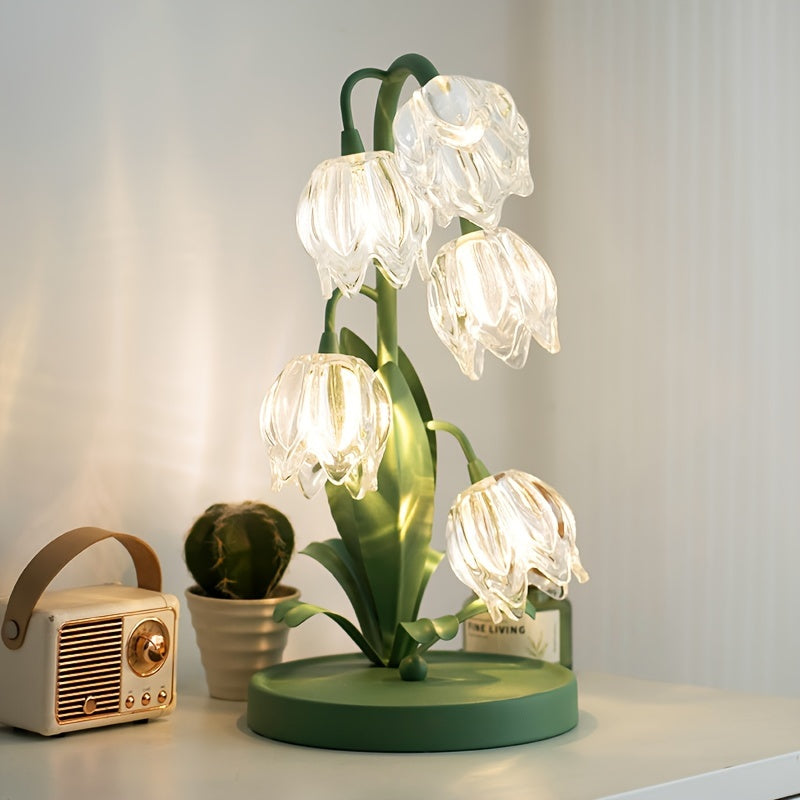 BellBloom - Stylish LED Table Lamp in Flower Shape