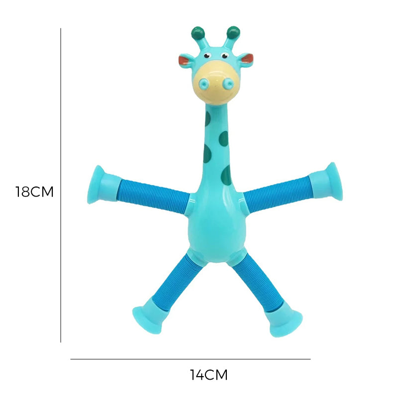 StretchGiraffe - Flexible Suction Cup Toy for Kids