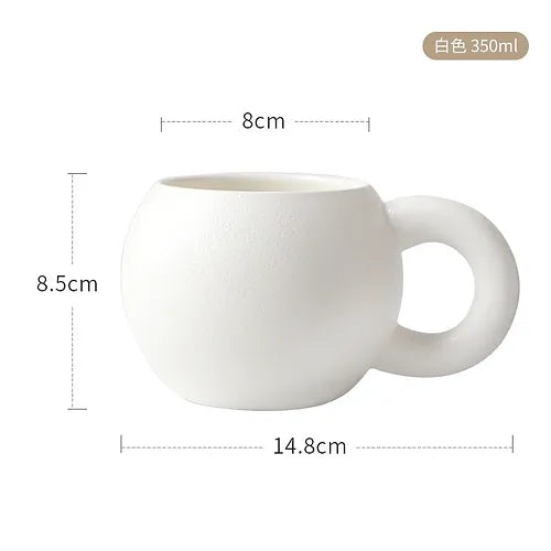 Stella Cup – Luxurious Geometric Porcelain Mug