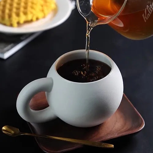 Stella Cup – Luxurious Geometric Porcelain Mug