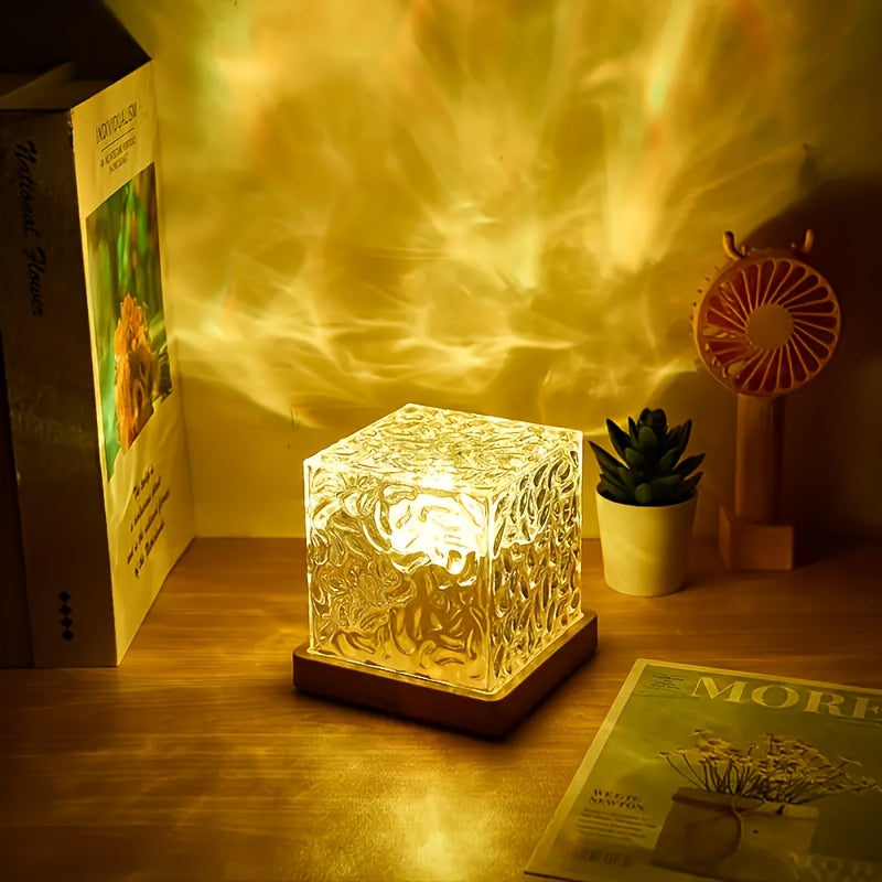 LumiGlow – Modern USB Night Light with Touch Control