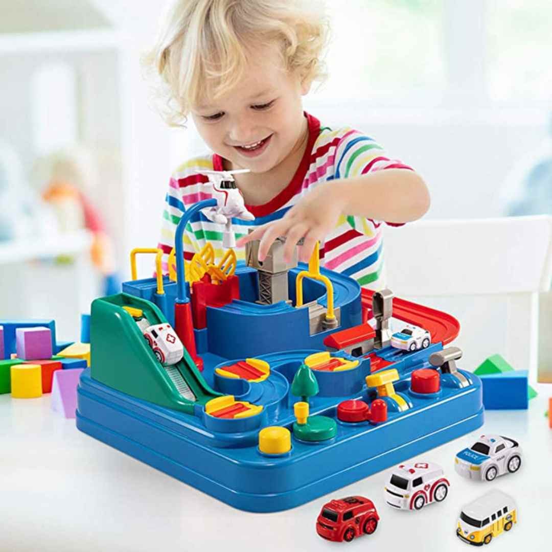 RescueTrack Adventure Set – Educational Preschool Toy