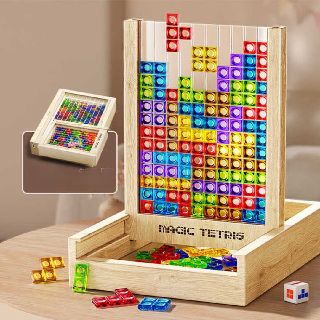 TetrisWood Game – Sustainable Family Fun