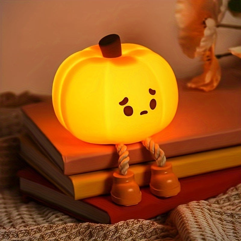 PumpkinGlow Light - USB Rechargeable LED Night Light