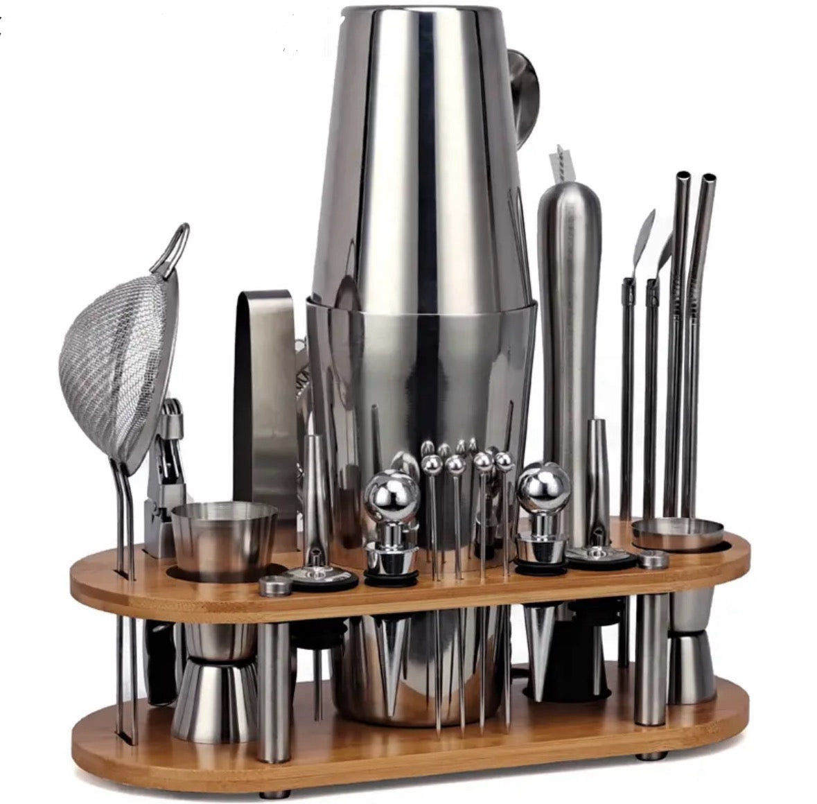 ShakerPro - Luxurious 23-piece Cocktail Set for Bartenders