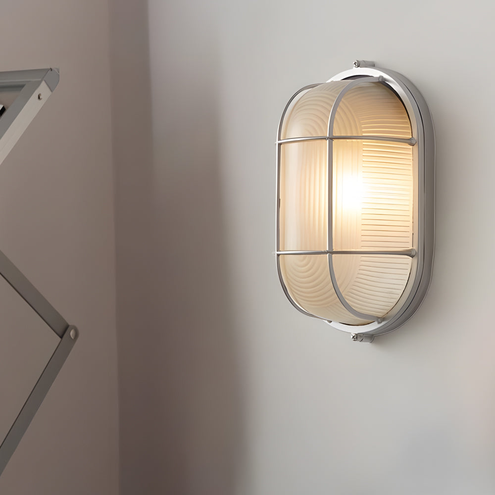RetroGlow – Industrial Wall Lamp for Outdoor Use