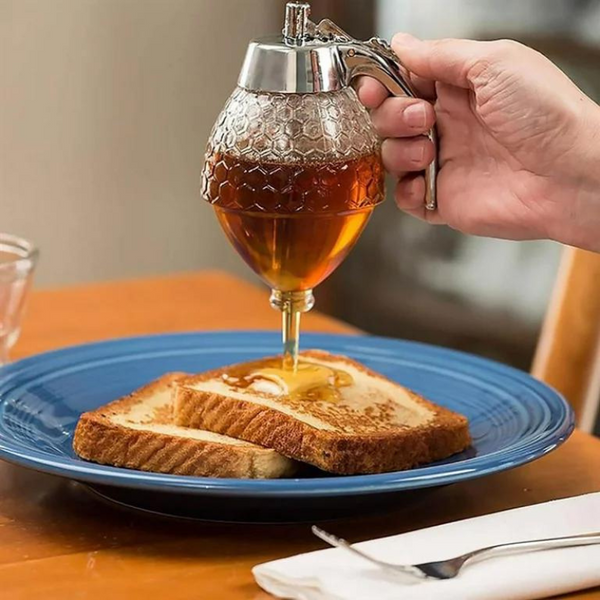 HoneySaver – Elegant och Praktisk Honungsdispenser