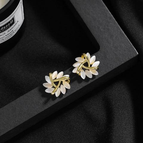 BlossomStud Earrings – Elegant Sakura Earrings