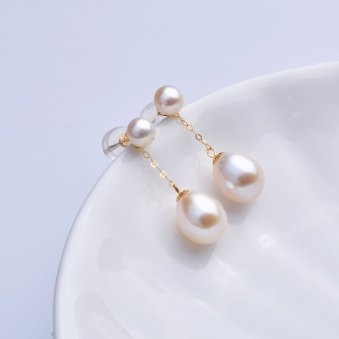 Isolde Pearl Earrings – Elegant Luxury Accessories