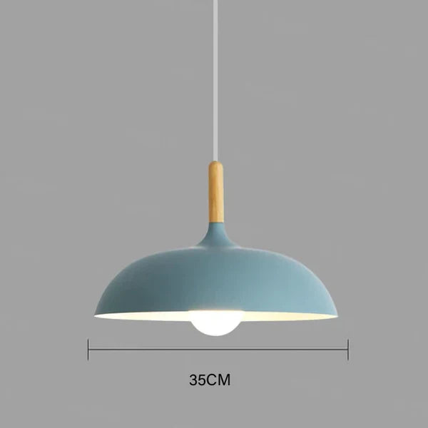 ScandiLuxe Ceiling Lamp - Scandinavian Oak Wood Design
