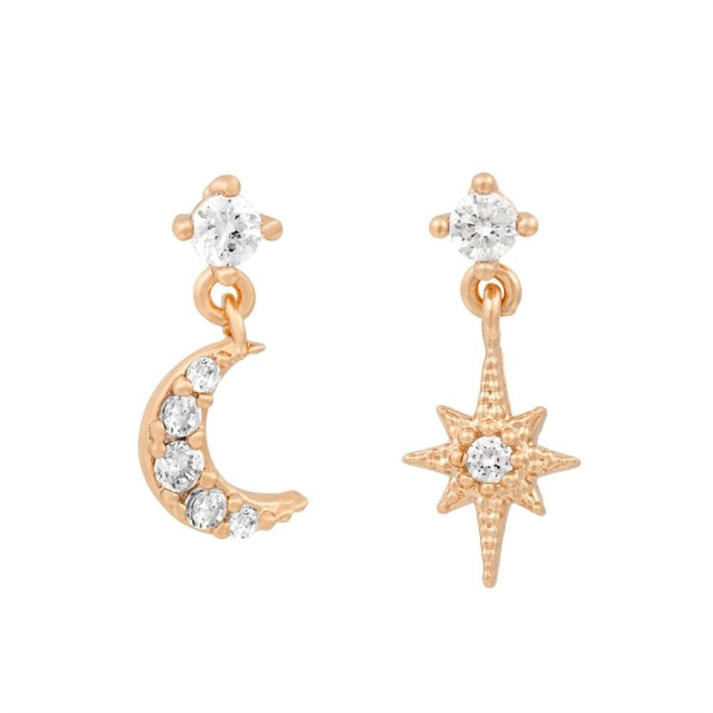 StarGlow Earrings - Magical Earrings with Star Design