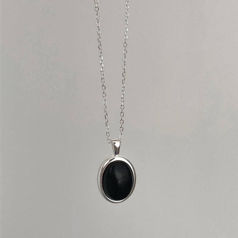 Elegant Black Opal Necklace | An Impressive Style Statement