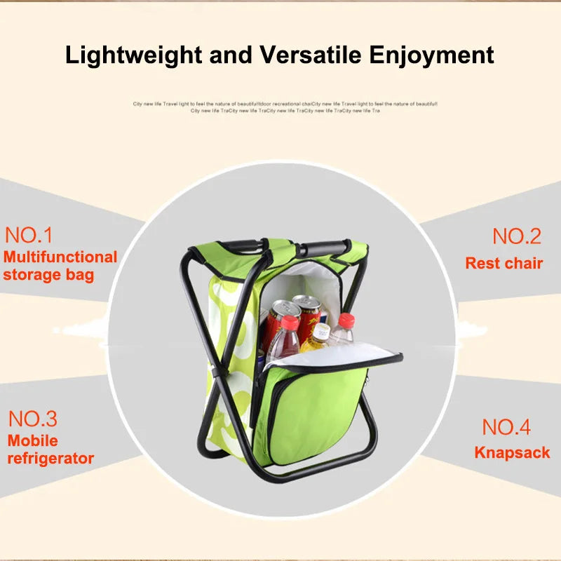 Adventure chair – Practical cooler &amp; stool set
