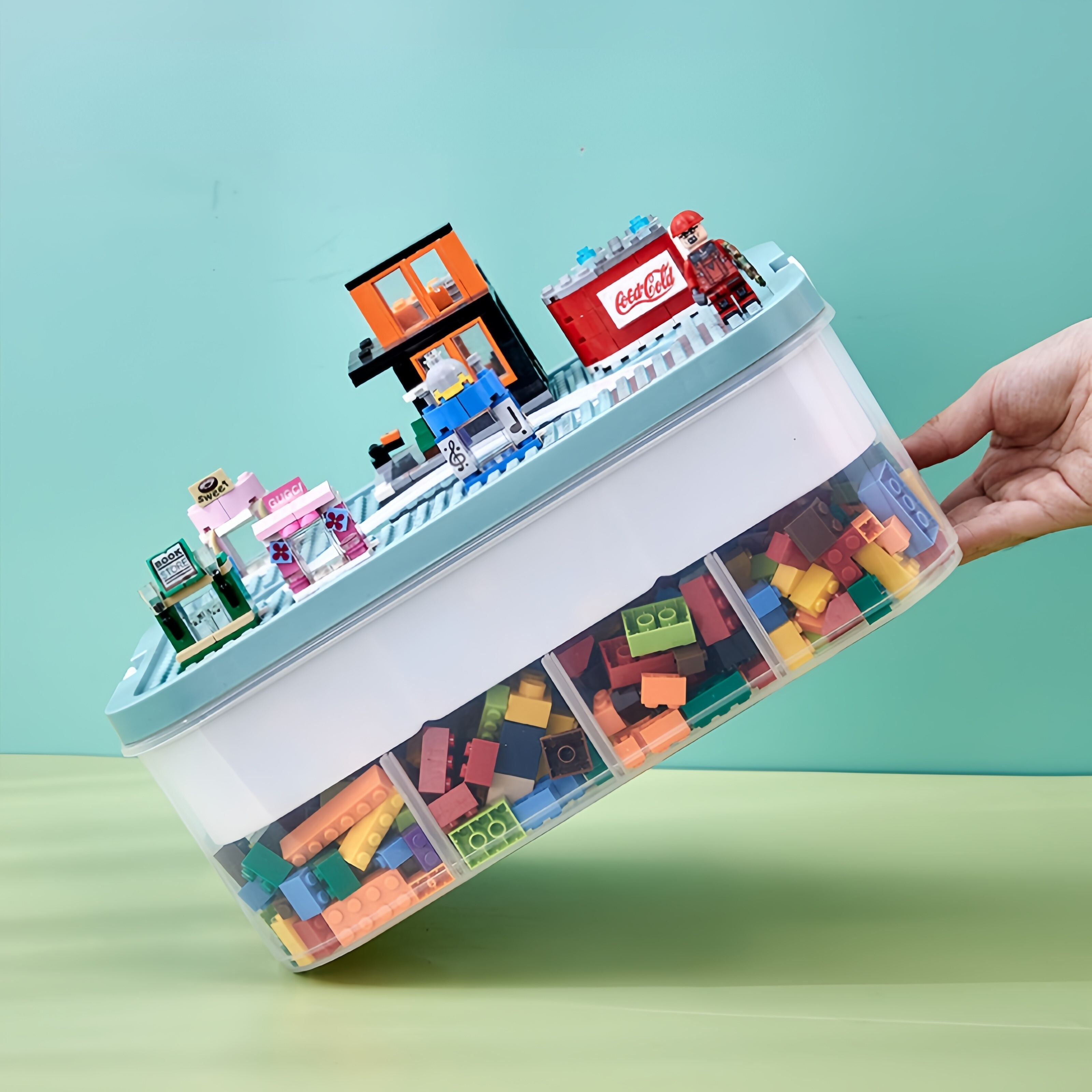 Stapelgenie - Elegant Storage Box with Lid for Every Room