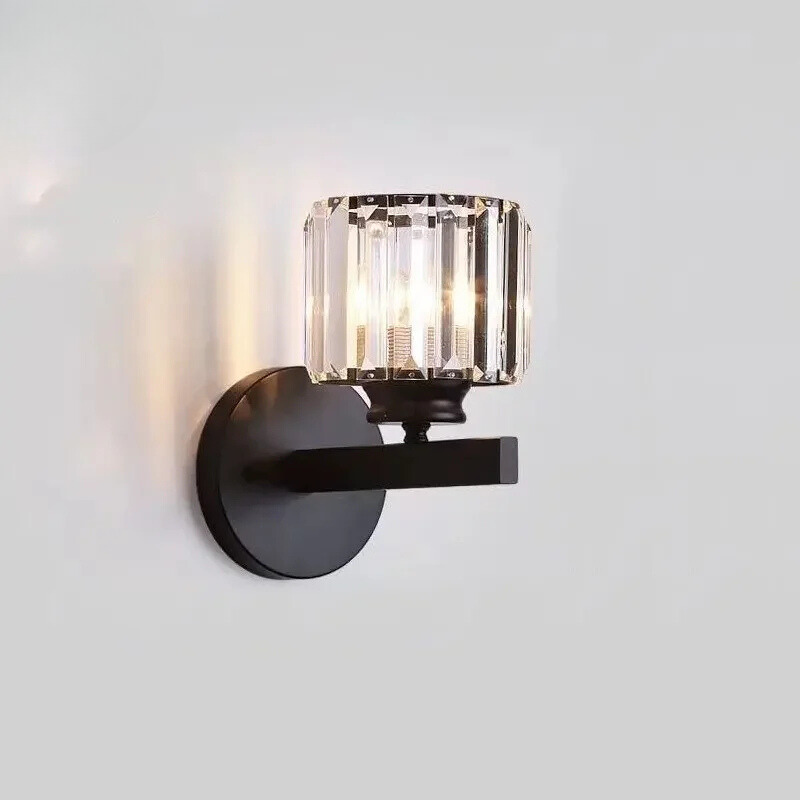CrystalLuxe - Elegant Kristall LED Väggbelysning