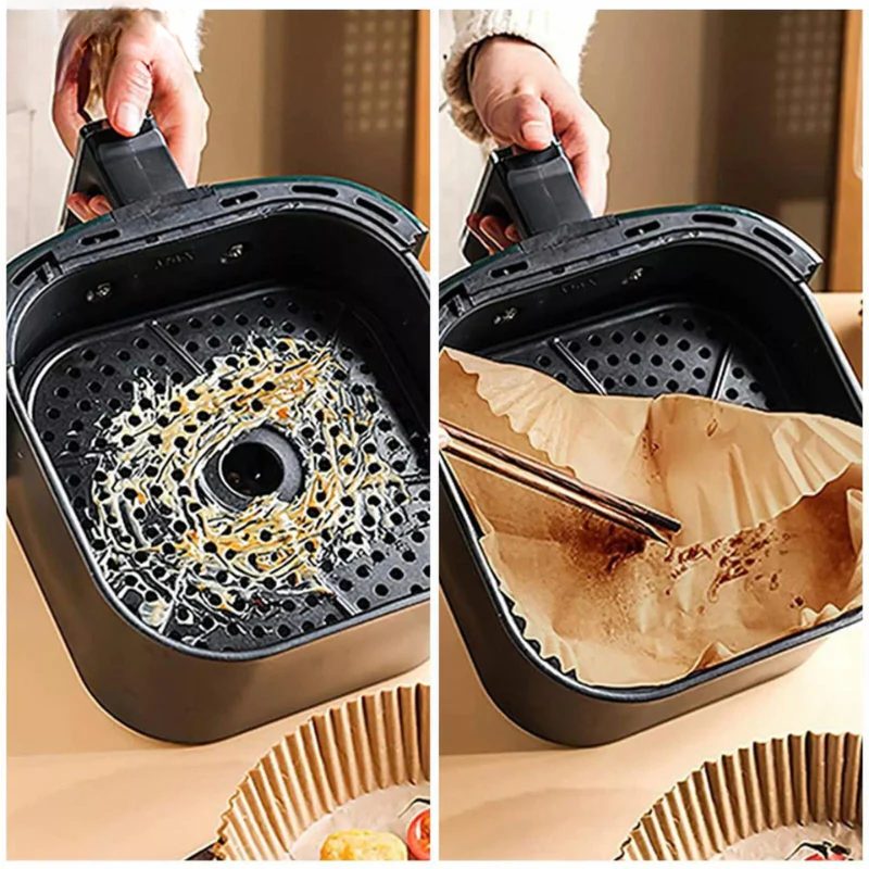 AirFryClean Paper - Innovative Non-stick Baking Paper for Airfryers
