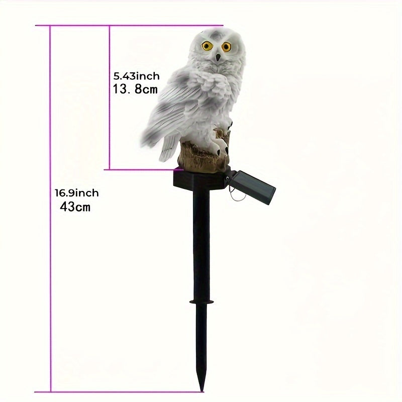 SolarOwl - Modern LED Garden Lamp with Unique Design