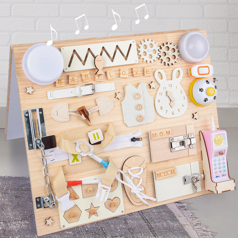 WoodPlay Board – Educational Playboard for Creativity