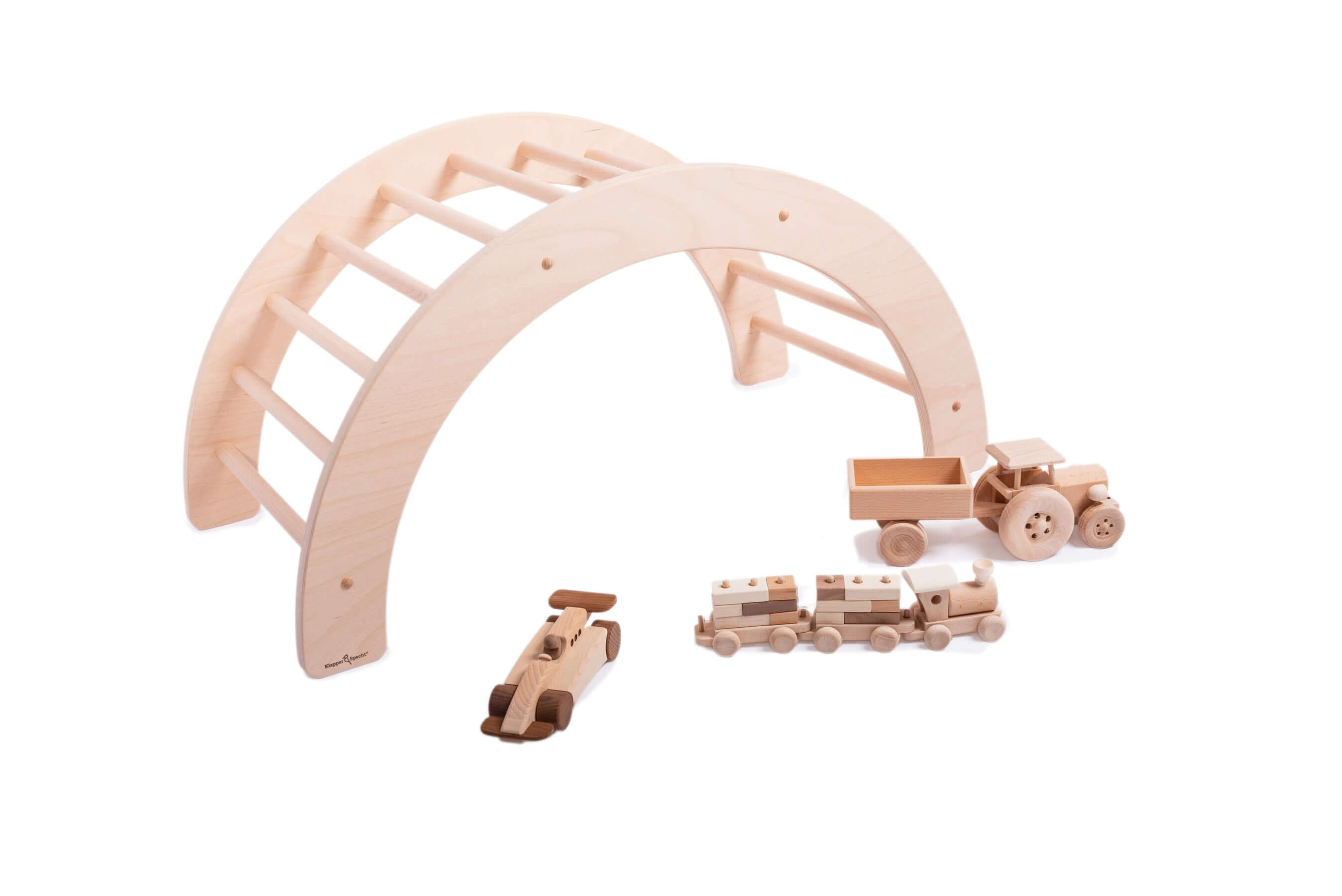 ClimbingArc Children's Toy - Educational Wooden Playset