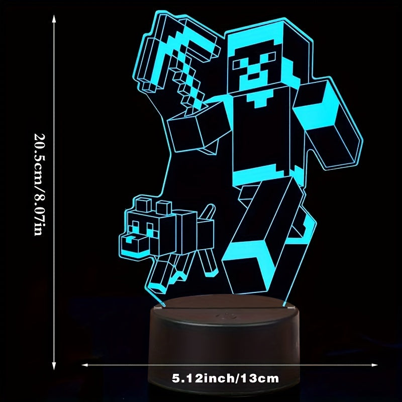 IlluGlow - 3D Night Light with Colors and USB