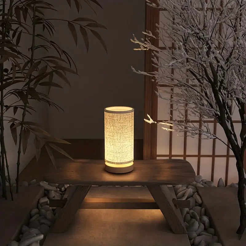 LinoGlow - Atmospheric Linen Night Light for Bedroom