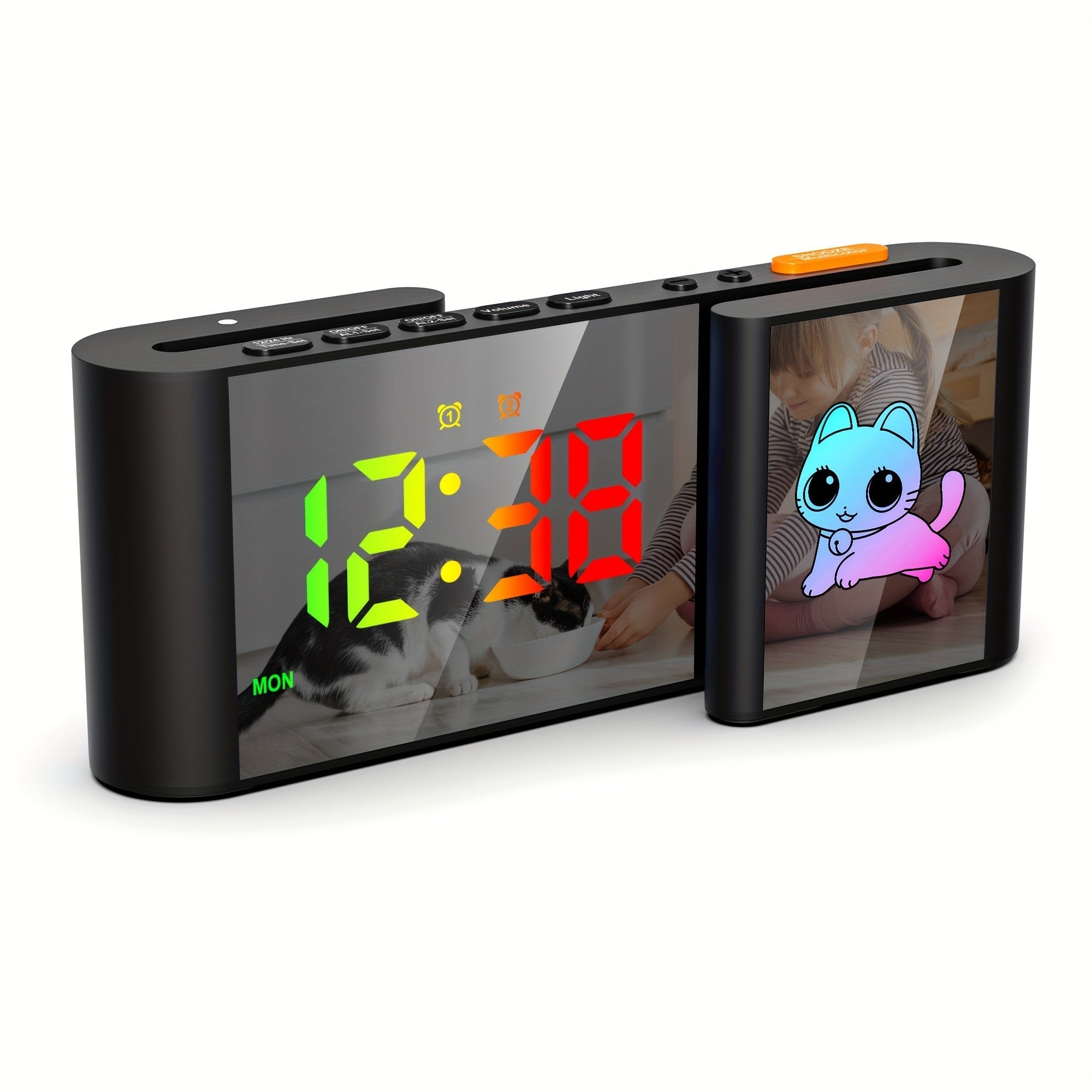 LumoBright Clock - Digital Alarm Clock with RGB Display