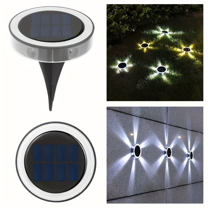 SolarGlow – 6 LED Utomhusbelysning med Solenergi