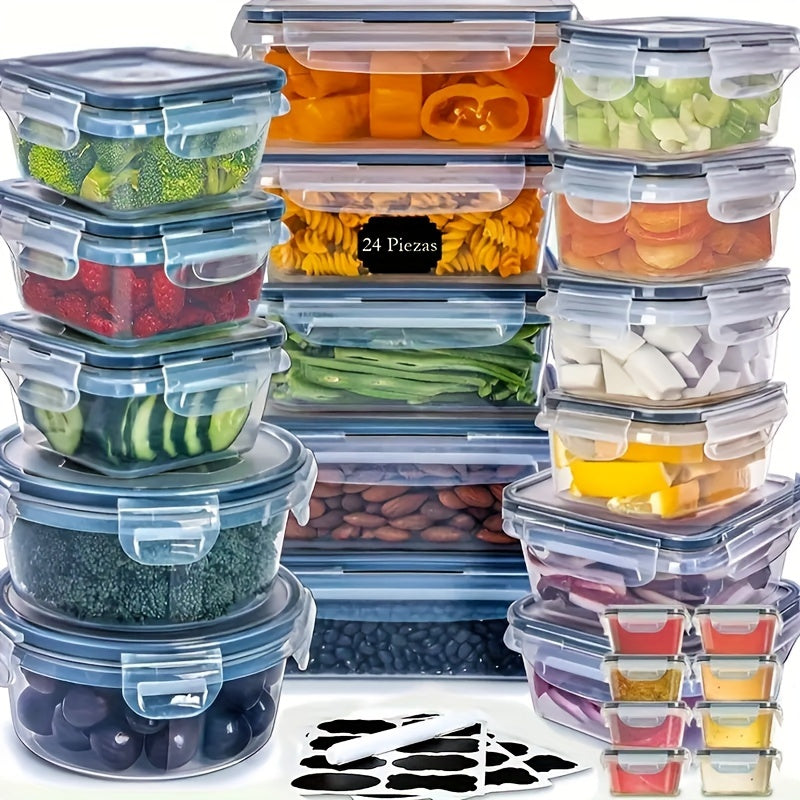 FoodSaver - 24-piece leak-proof kitchen storage set