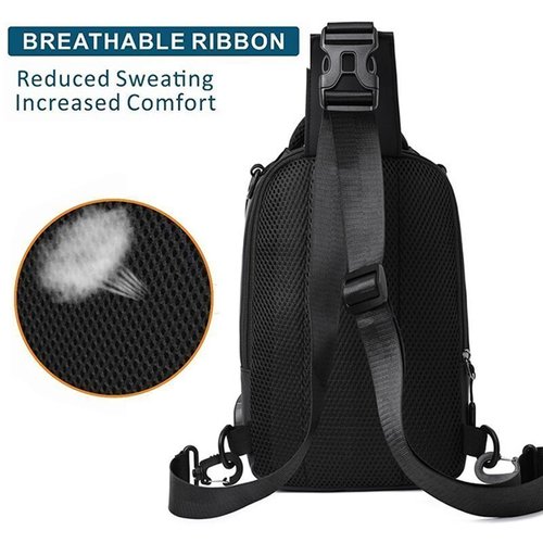 SecureNylon – Waterproof Anti-Theft Shoulder Bag