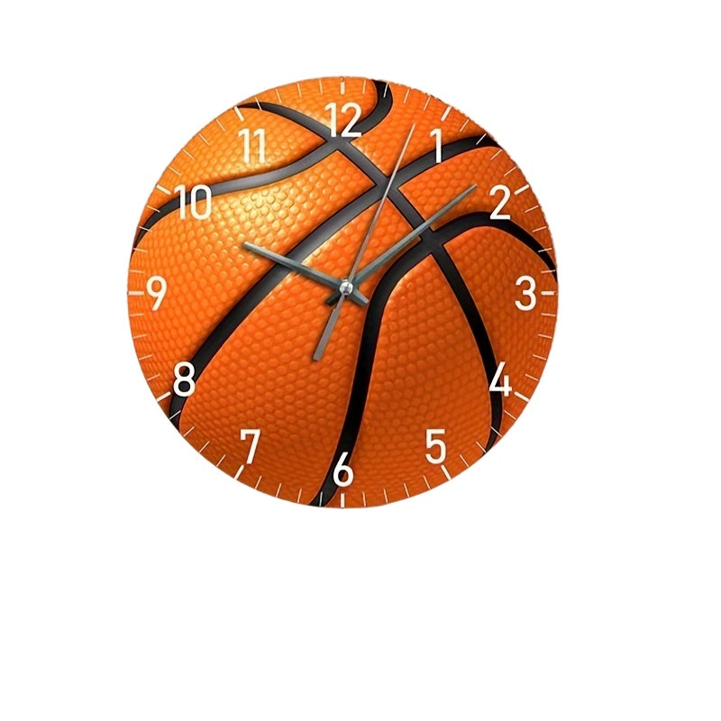 HoopsTime Clock - Design Basketball Wall Clock