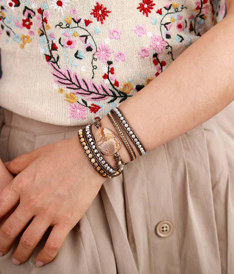 Terran Harmony Bracelet – Grounding Healing Bracelet