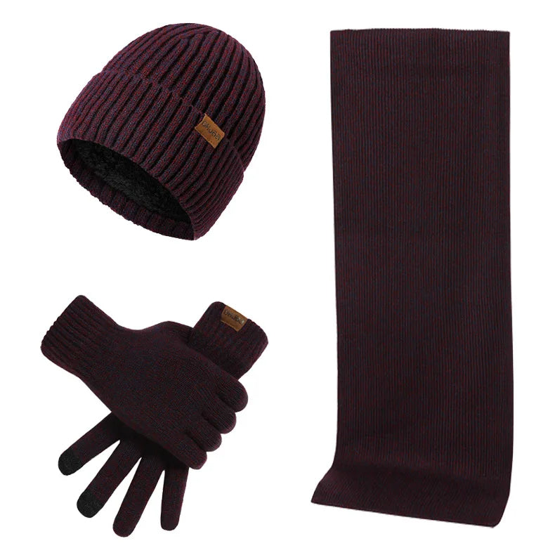 ArcticStyle – Trendy Winter Set with Hat and Mittens