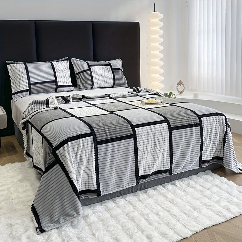 TrendyPlush - Luxurious Velvet Throw for Ultimate Comfort