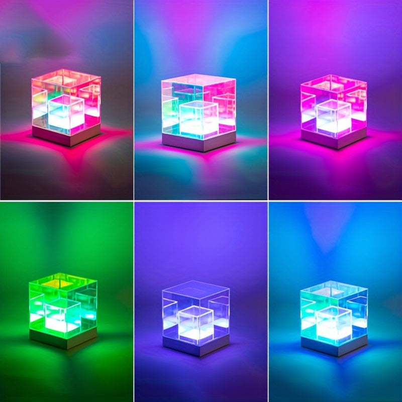 LumiSky - Adjustable Starry Sky Table Lamp Geometric