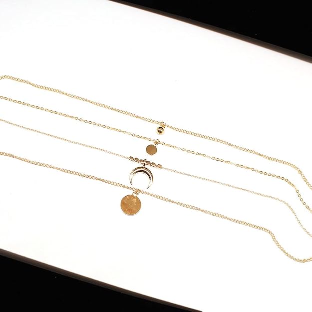 Selania - Elegant Crescent Pendant
