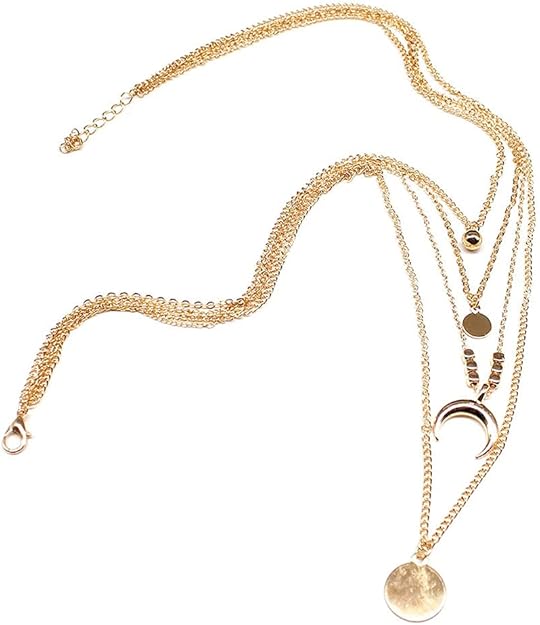 Selania - Elegant Crescent Pendant