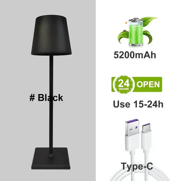 LumiNova – Adjustable Aluminum Table Lamp for the Home