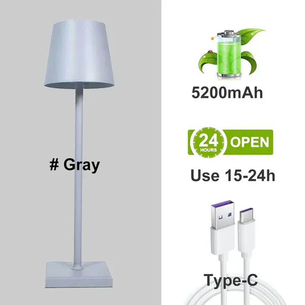 LumiNova – Adjustable Aluminum Table Lamp for the Home