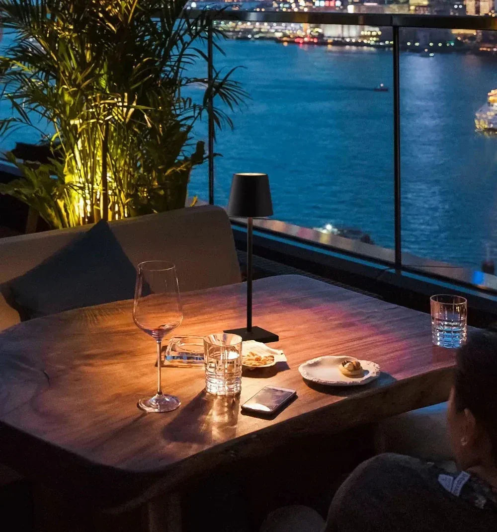 LumiNova – Adjustable Aluminum Table Lamp for the Home