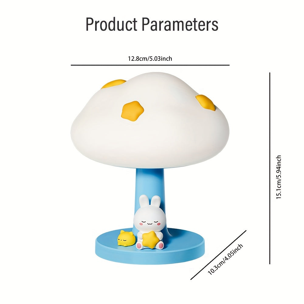 CozyCloud Lamp - USB Rechargeable Silicone Table Lamp